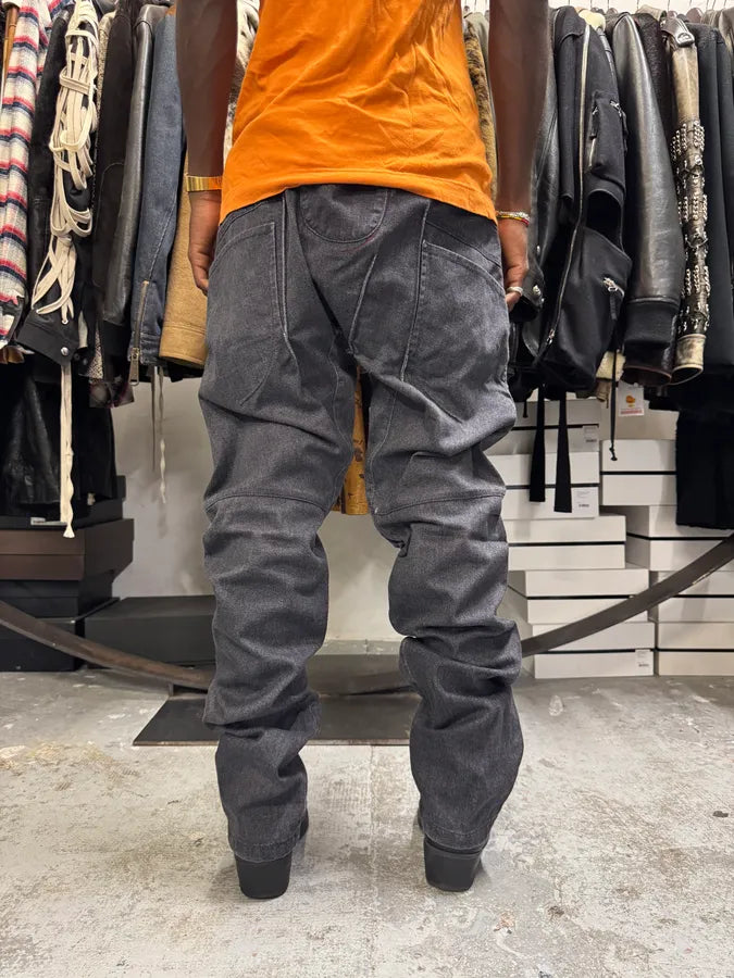 2000s Marithé + François Grey Denim Jeans xXVybPj 2