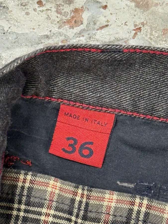 2000s Marithé + François Grey Denim Jeans xXVybPj 7