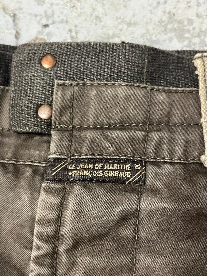 2000s Marithé + François Girbaud Brown Avant-Garde Pants FeLxvbt 7