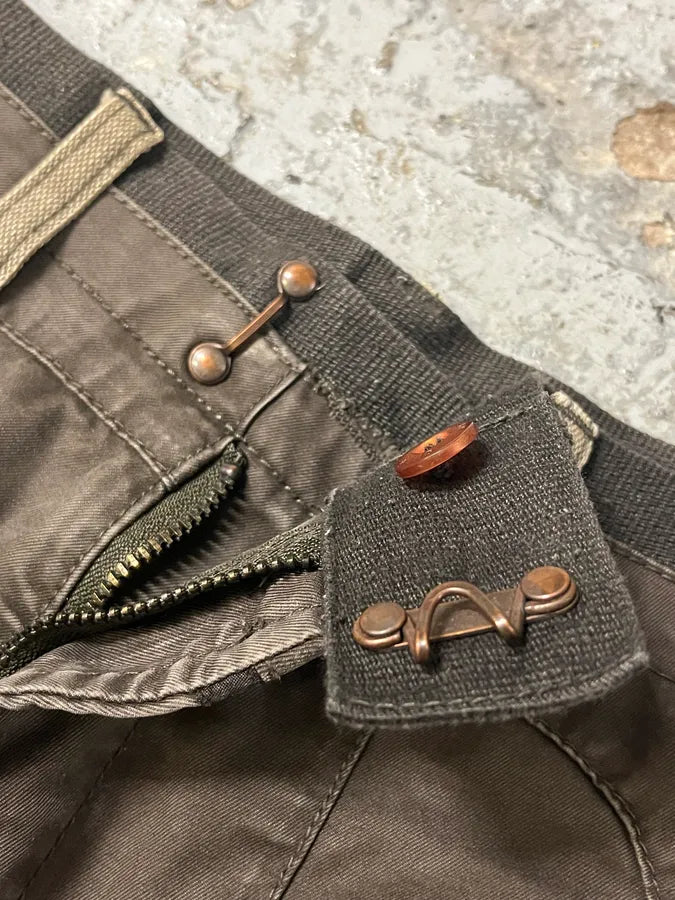 2000s Marithé + François Girbaud Brown Avant-Garde Pants FeLxvbt 8