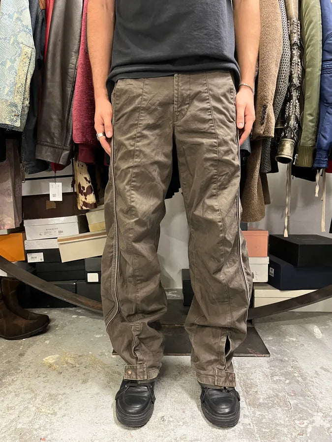 2000s Marithé + François Girbaud Brown Avant-Garde Pants FeLxvbt 0