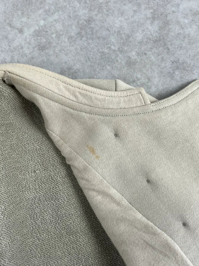 2000s Marithé +François Girbaud Asymmetrical Beige Buttoned Cardigan Jacket sZMZHgL 10