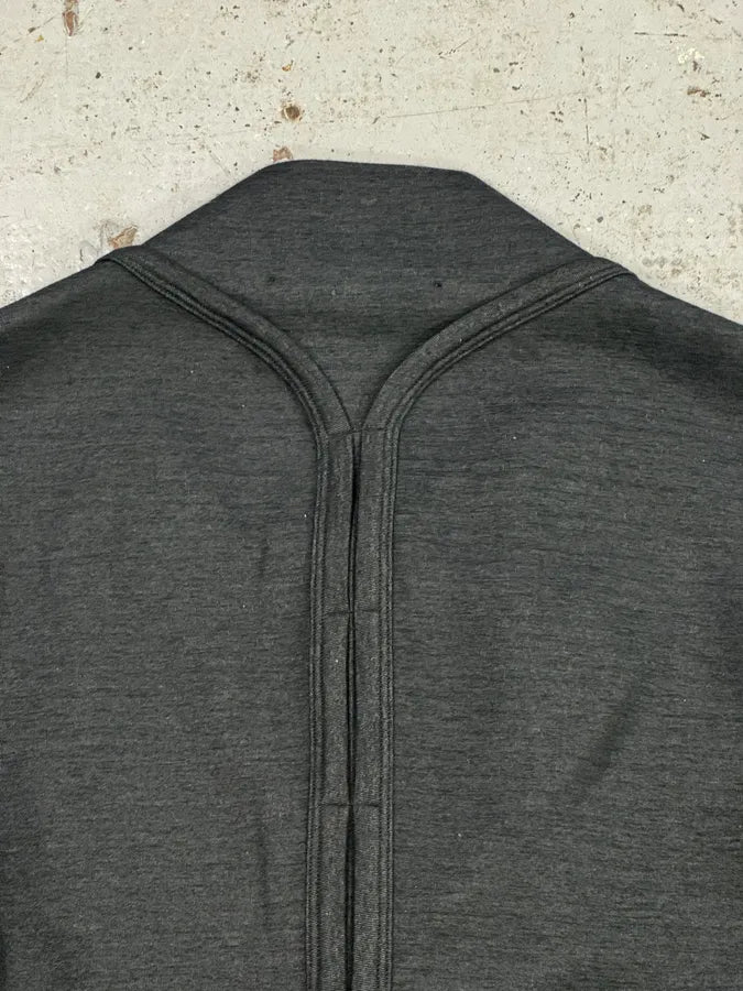 Marithé & François Girbaud Grey & Black Officer Buttoned Jacket GByVbnq 10