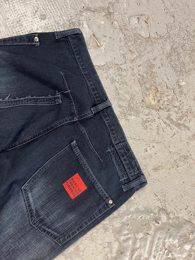 2000s Marithe + Francois Girbaud Faded Tern Denim Jeans (S/M) 11
