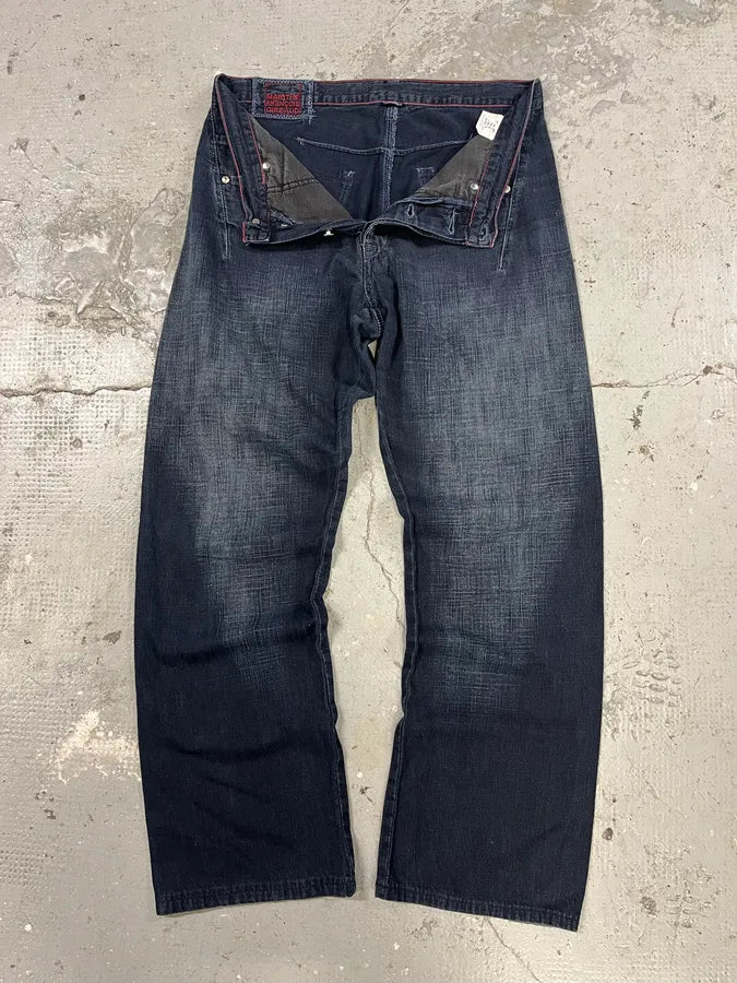 2000s Marithe + Francois Girbaud Faded Tern Denim Jeans (S/M) 5