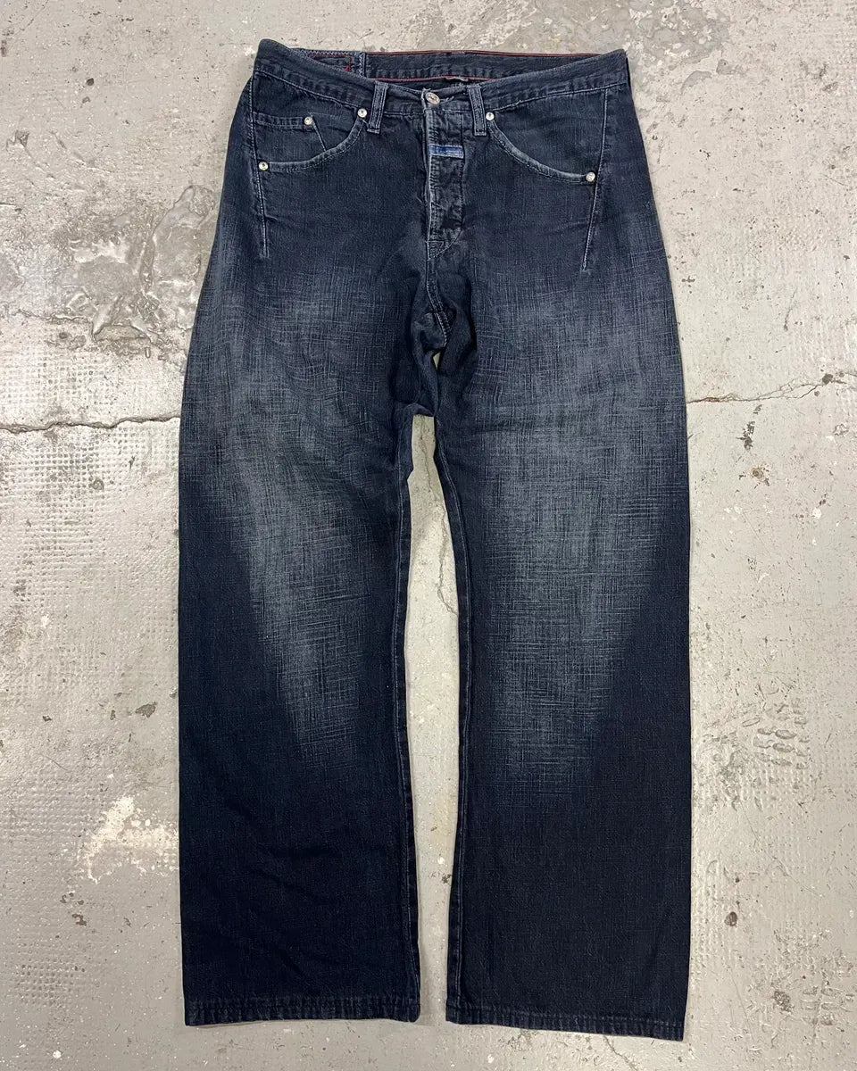2000s Marithe + Francois Girbaud Faded Tern Denim Jeans ysiTIaW 0
