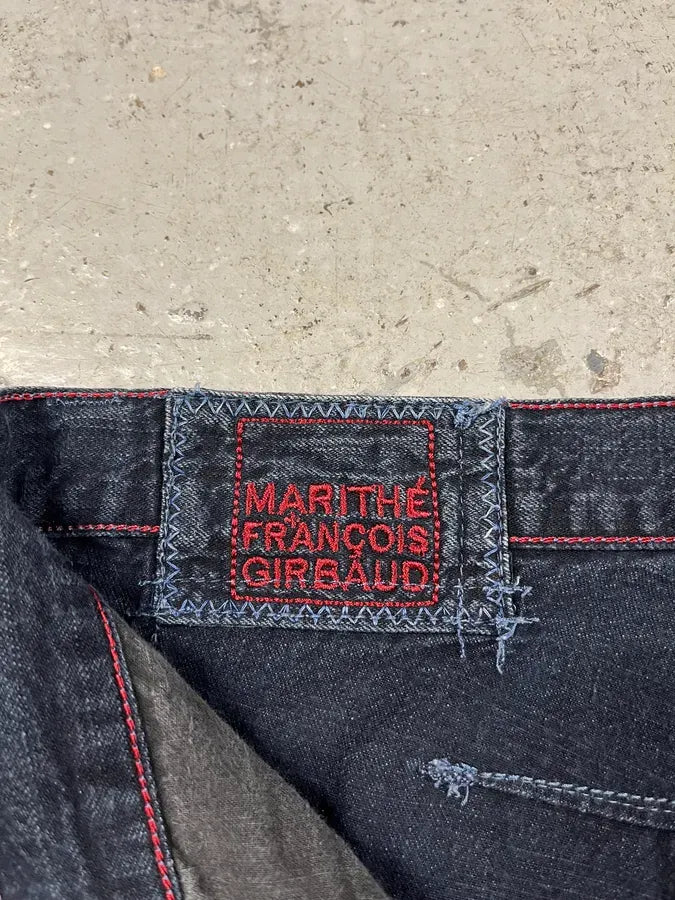 2000s Marithe + Francois Girbaud Faded Tern Denim Jeans ysiTIaW 7