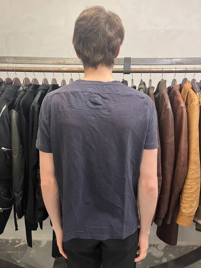 2000s Marithe + François Girbaud Elephant Hammer Navy T-Shirt PgvxuVe 2