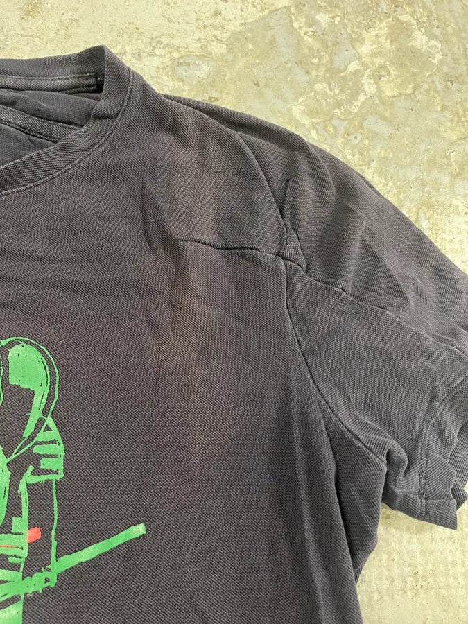 2000s Marithe + François Girbaud Elephant Hammer Navy T-Shirt PgvxuVe 5