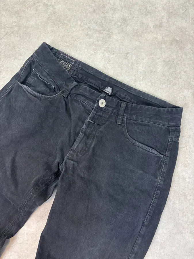 2000s Marithé + François Girbaud Black Denim Jeans hcqNqdU 4