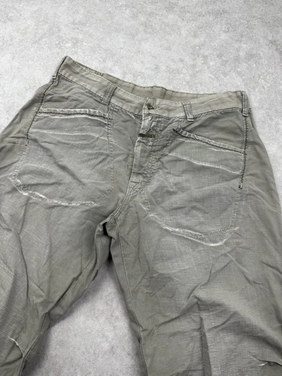 2000s Marithé + François Girbaud Faded Grey Denim Jeans XypAXuL 4