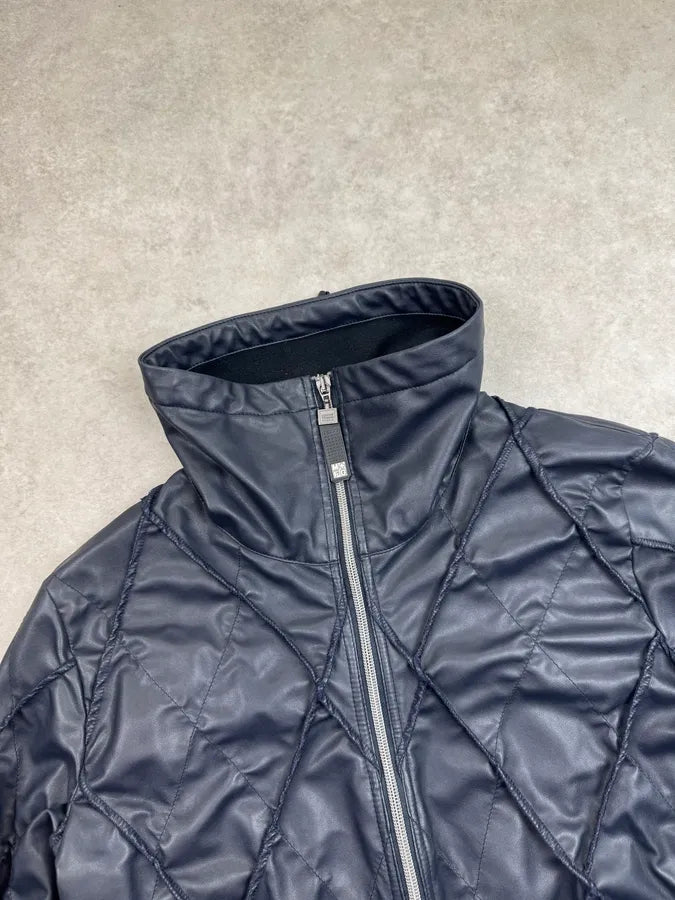 AW2000 Marithé + François Girbaud Structure Navy Jacket XjaKgQs 4