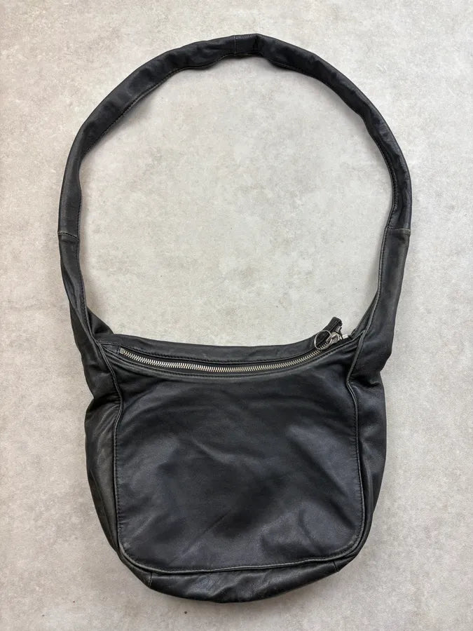 2000s Marni Black Leather Studded Crossbody Bag FRQLuYS 5