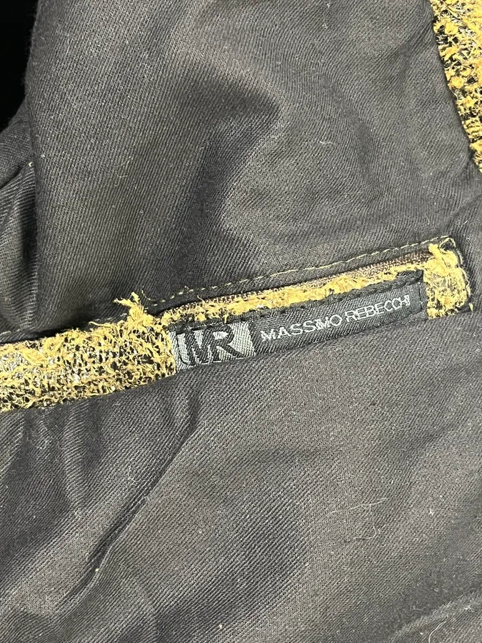 2000s Massimo Rebecchi Biker Raw Brown Leather Jacket AROkUDK 13