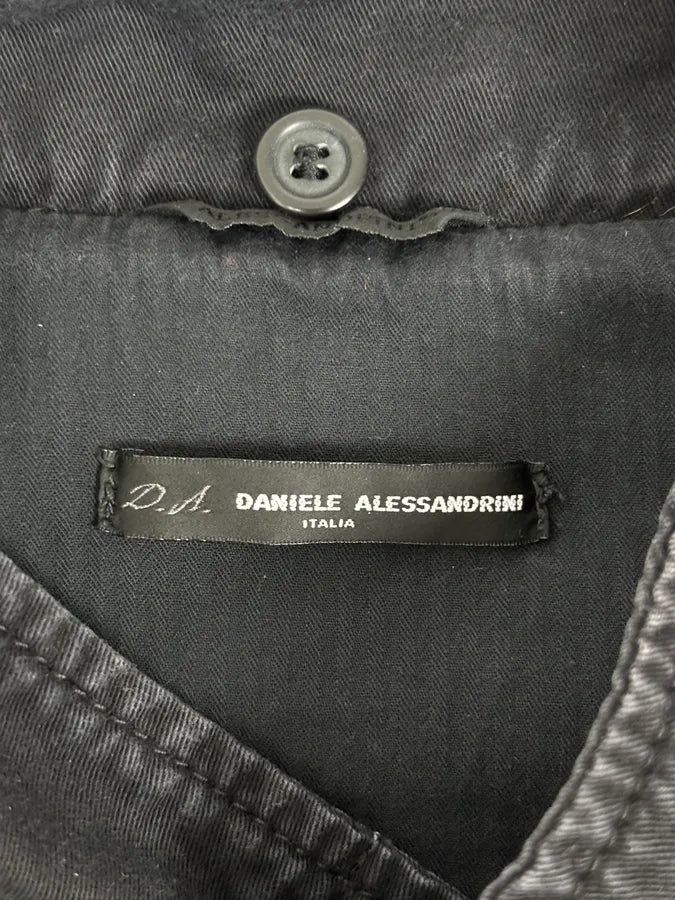 Daniele Alessandrini Black Multi Pockets Jacket lTkOkEG 9