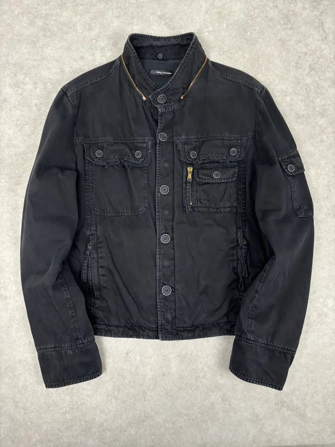 Daniele Alessandrini Black Multi Pockets Jacket lTkOkEG 0