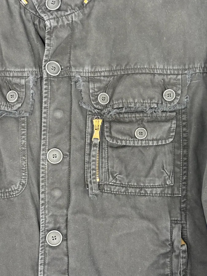 Daniele Alessandrini Black Multi Pockets Jacket lTkOkEG 7