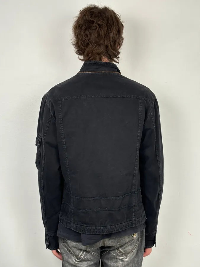 Daniele Alessandrini Black Multi Pockets Jacket lTkOkEG 2