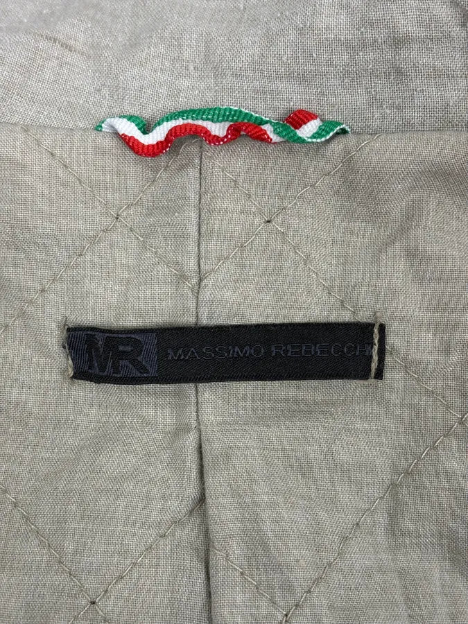 2000s Massimo Rebecchi Khaki Animal Kingdom Long Coat EBuETuE 8