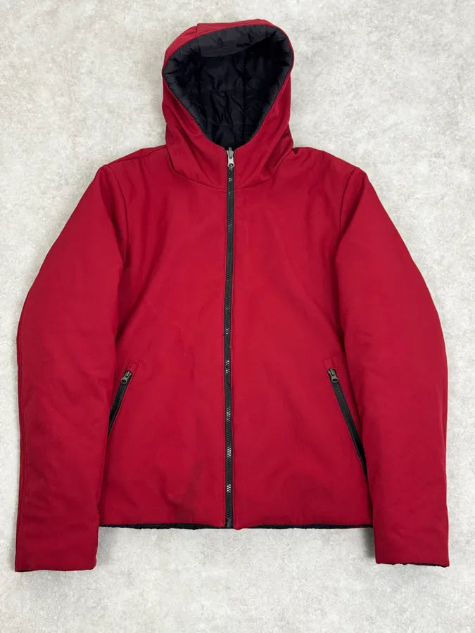 2000s Massimo Rebecchi Reversible Black & Red Puffer Jacket gCDRbop 0
