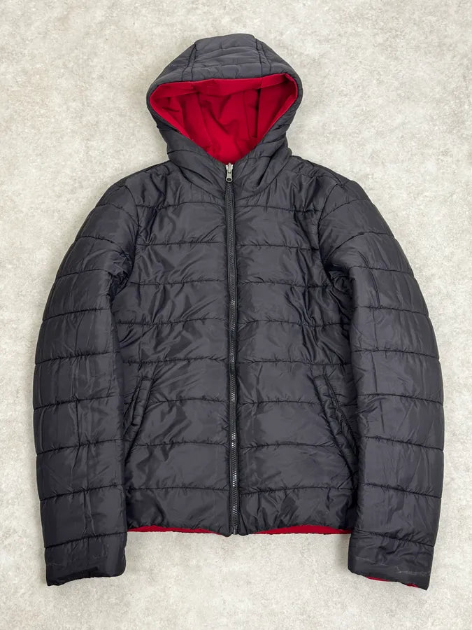 2000s Massimo Rebecchi Reversible Black & Red Puffer Jacket gCDRbop 1