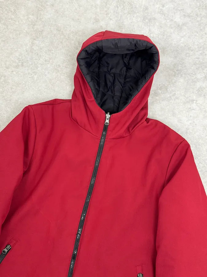 2000s Massimo Rebecchi Reversible Black & Red Puffer Jacket gCDRbop 8