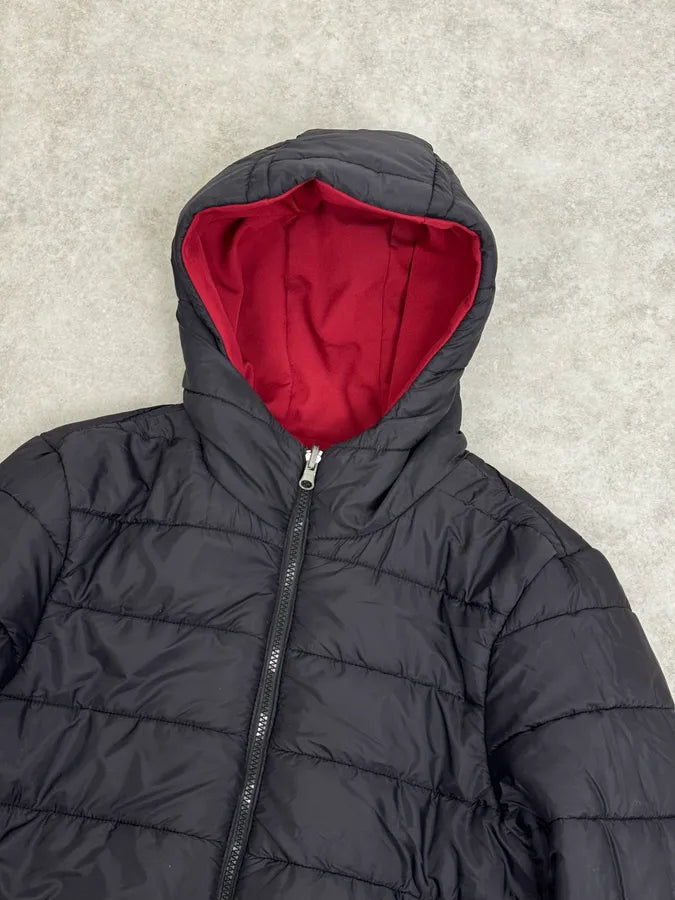 2000s Massimo Rebecchi Reversible Black & Red Puffer Jacket gCDRbop 9