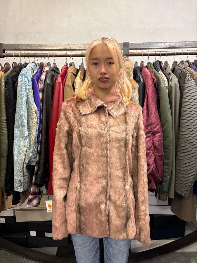 2000s Miss Sixty Beige Fake Fur Jacket DrAnKgS 1