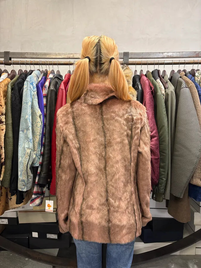 2000s Miss Sixty Beige Fake Fur Jacket DrAnKgS 4