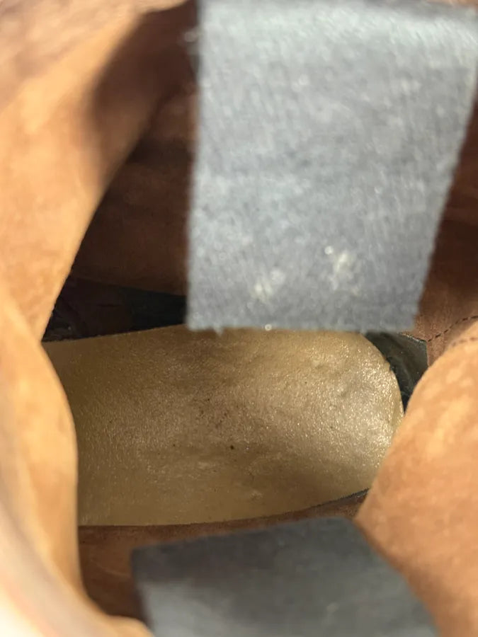 2000s Miu Miu Brown Leather Ankle Boots SxCZyZN 9