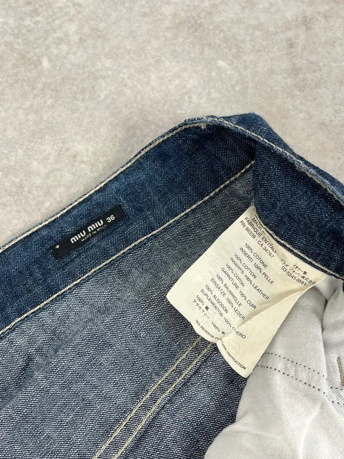 2000s Miu Miu Brut Denim Jeans tAmYjLL 9