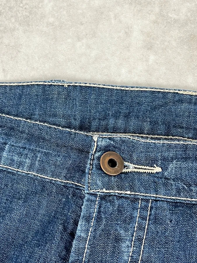 2000s Miu Miu Brut Denim Jeans tAmYjLL 8