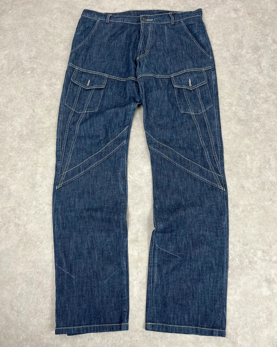 2000s Miu Miu Brut Denim Jeans tAmYjLL 0