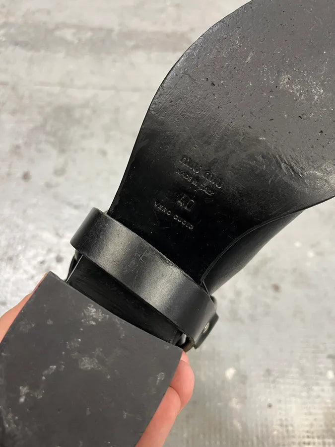 2000s MiuMiu Black Heel Ankle Boots eCxzXXN 7