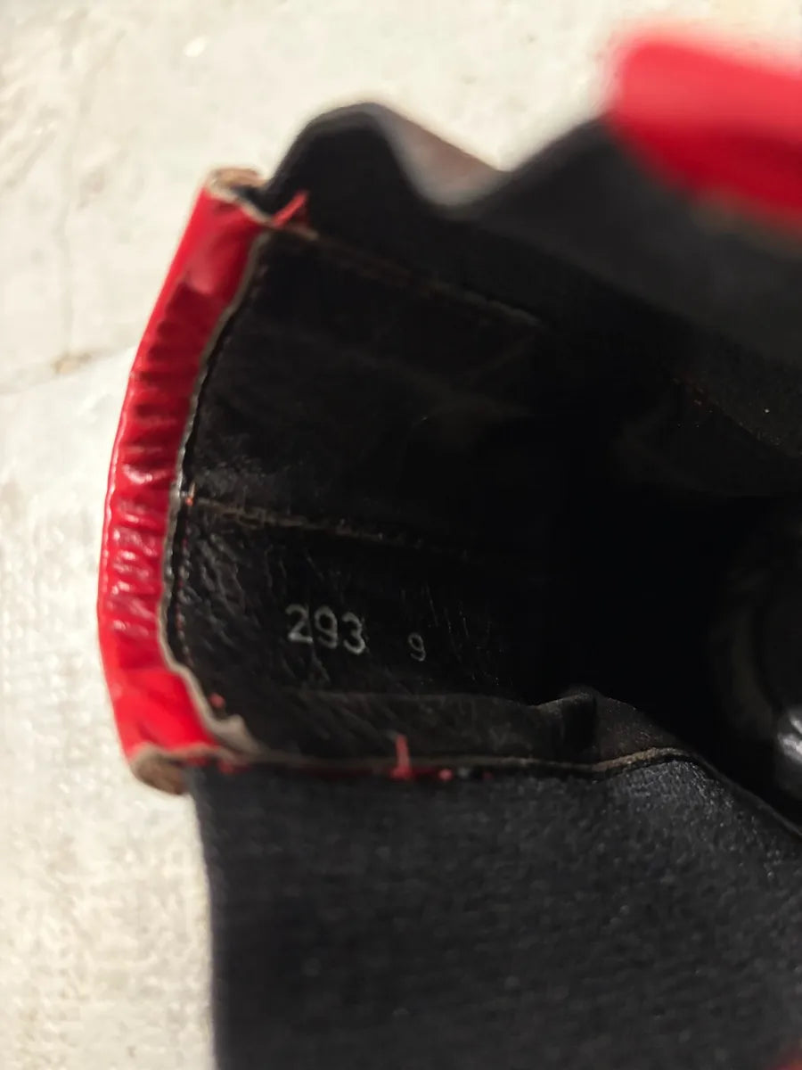 2000s MiuMiu Brown Red Seams Ankle Leather Boots pnNilii 6