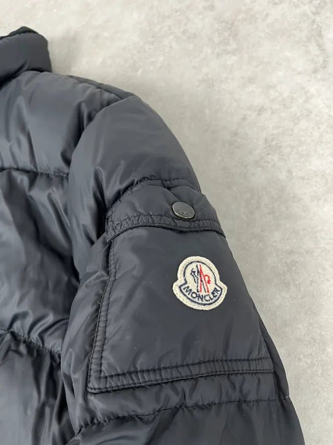 2000s Moncler Black Quilted Puffer Jacket HhXhZom 8