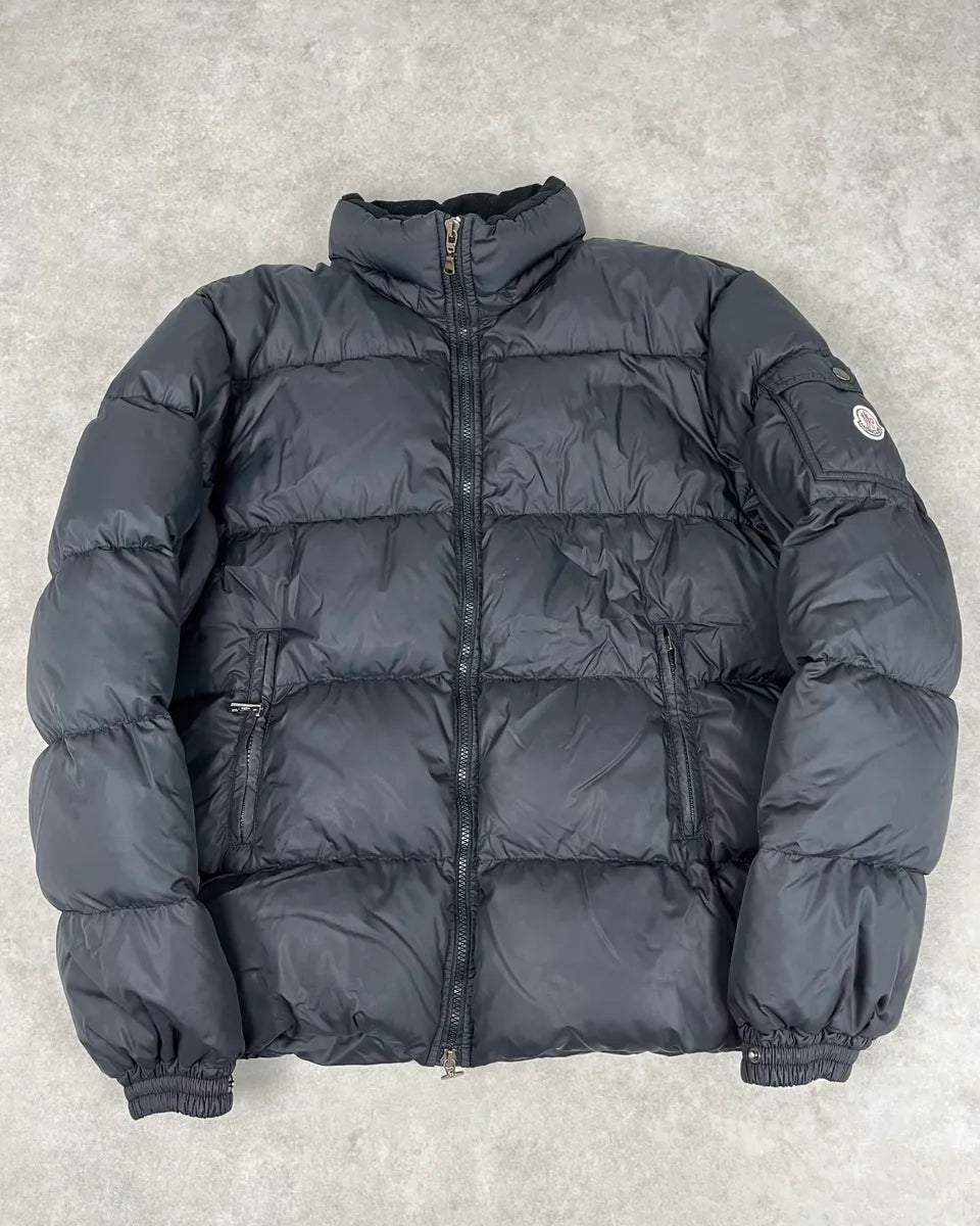 2000s Moncler Black Quilted Puffer Jacket HhXhZom 0