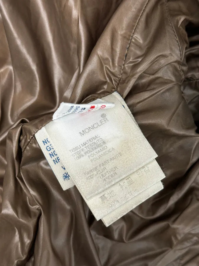 2000s Moncler Brown Quilted Puffer Jacket tyVEHDs 11