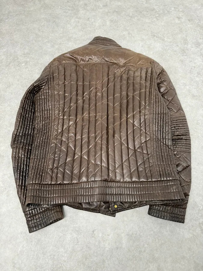 2000s Moncler Brown Quilted Puffer Jacket tyVEHDs 7