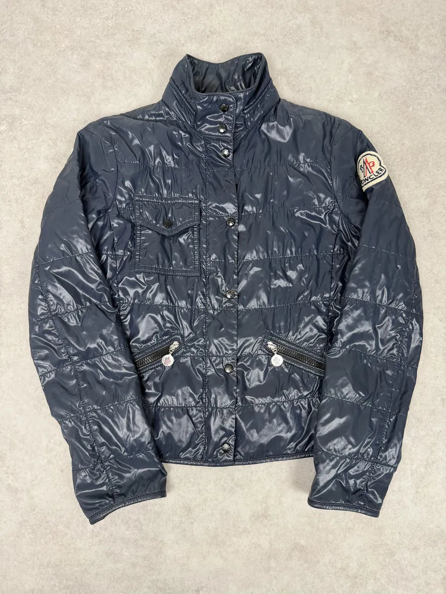 2000s Moncler Navy Light Windbreaker Jacket xkaCakc 0