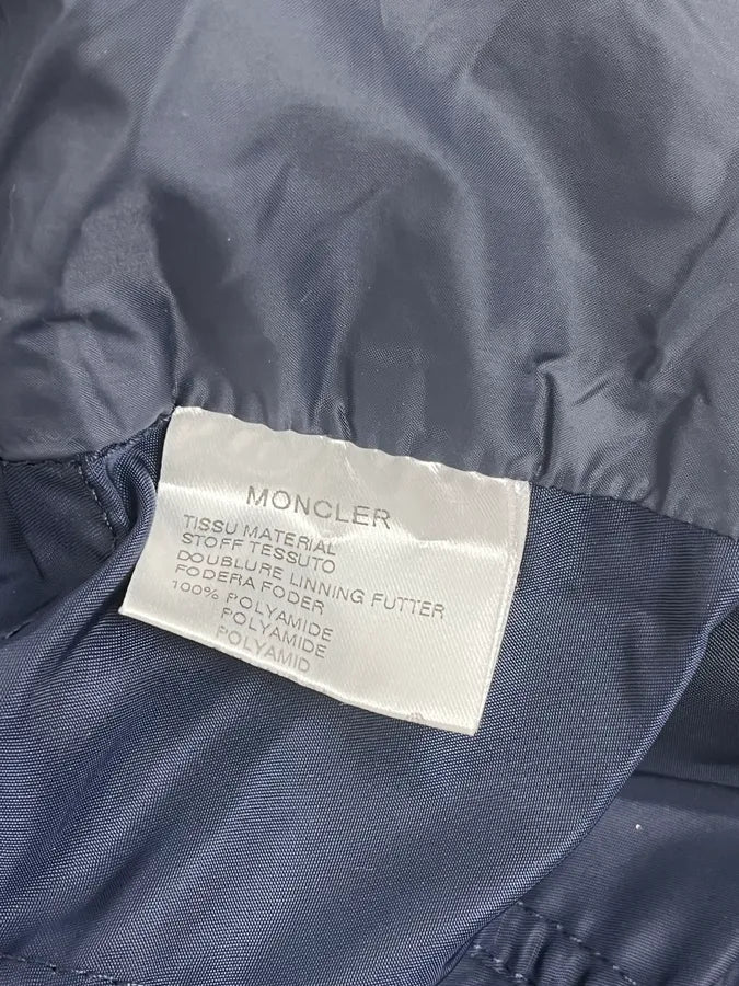 2000s Moncler Navy Lined Zip-up Jacket VrFQBGl 8