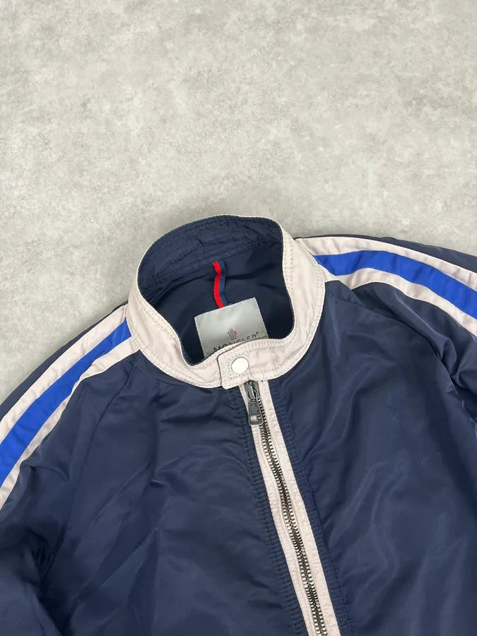 2000s Moncler Navy Lined Zip-up Jacket VrFQBGl 3