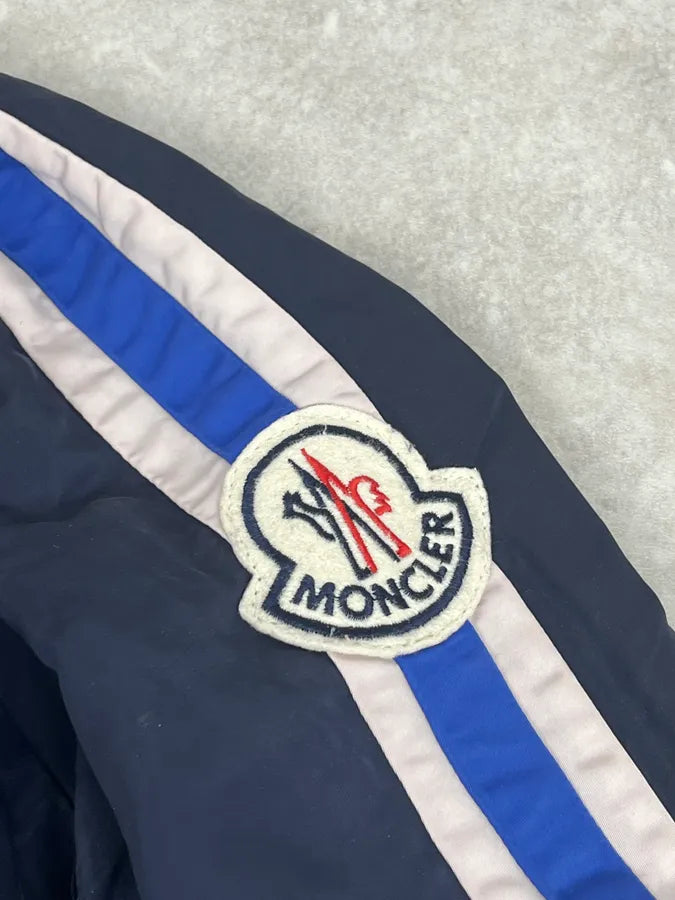 2000s Moncler Navy Lined Zip-up Jacket VrFQBGl 10