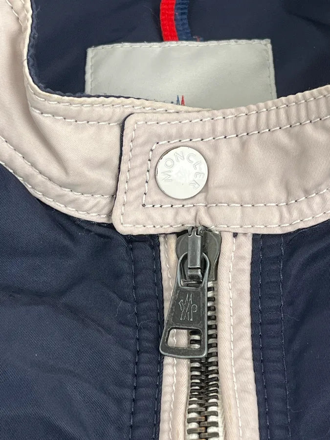 2000s Moncler Navy Lined Zip-up Jacket VrFQBGl 11