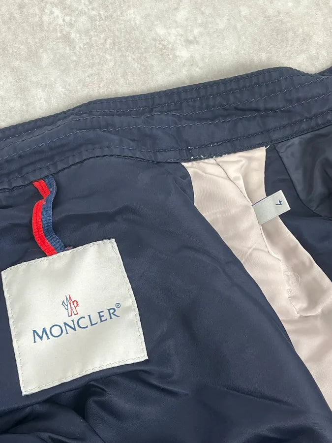 2000s Moncler Navy Lined Zip-up Jacket VrFQBGl 7