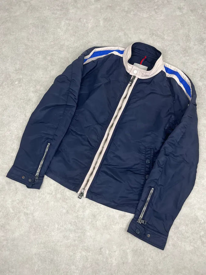 2000s Moncler Navy Lined Zip-up Jacket VrFQBGl 5