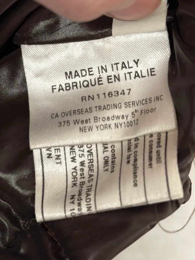 2000s Moncler Utility Puffer Brown Leather Boots hLNPktD 7