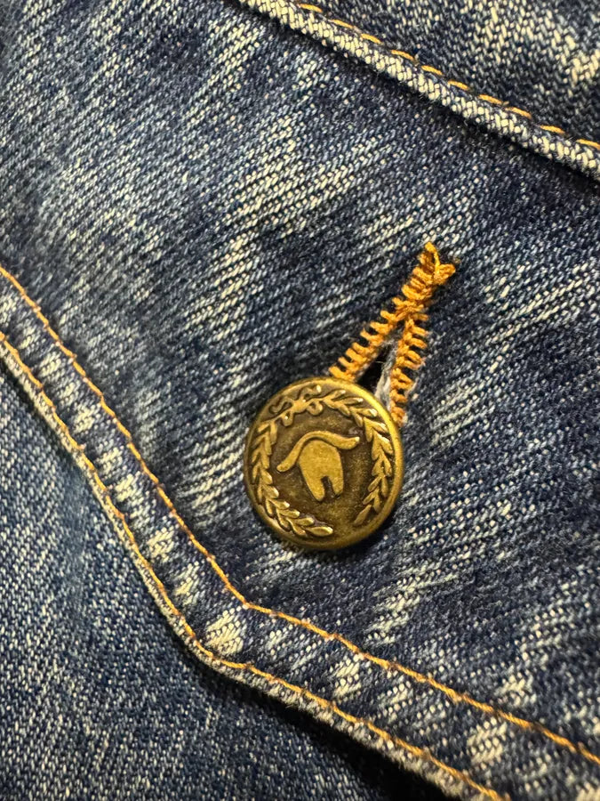 2000s Moschino Aero Cozy Peace Denim Bomber Jacket eYMedJl 11