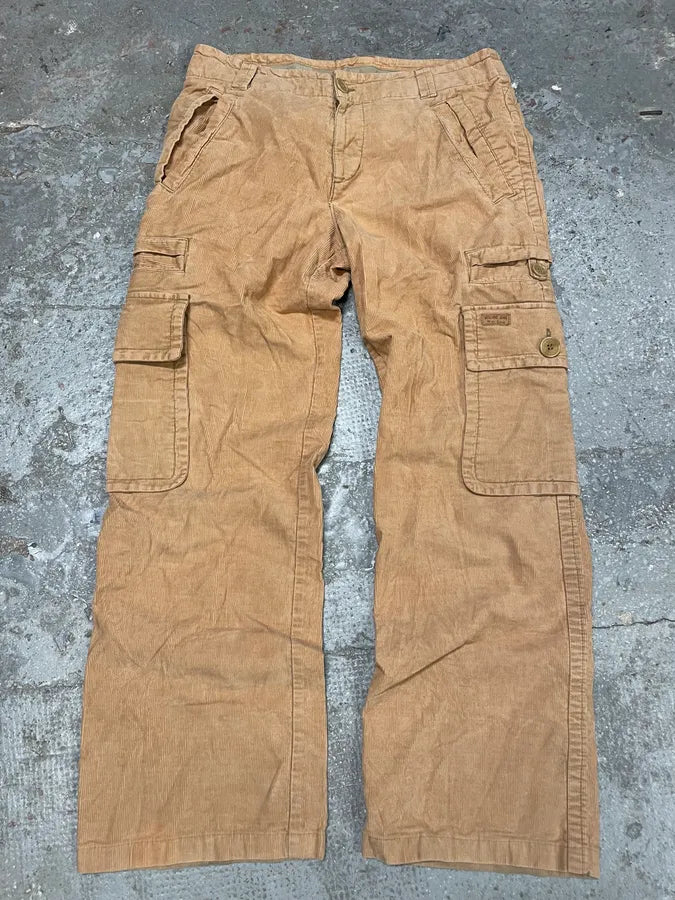 2000s Moschino Beige Cargo Pants eFtWwZH 3