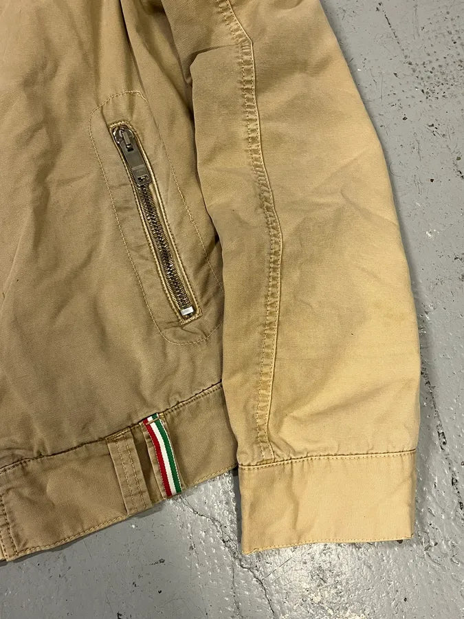 2000s Moschino Beige Utility Italian Jacket YKRPdyp 6